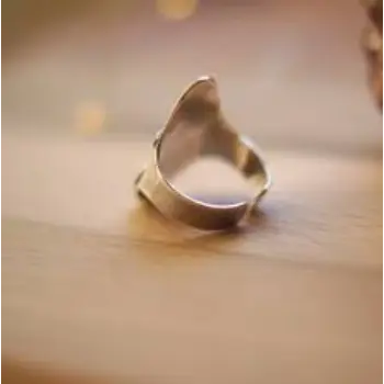 Quite Silver Plated Ring